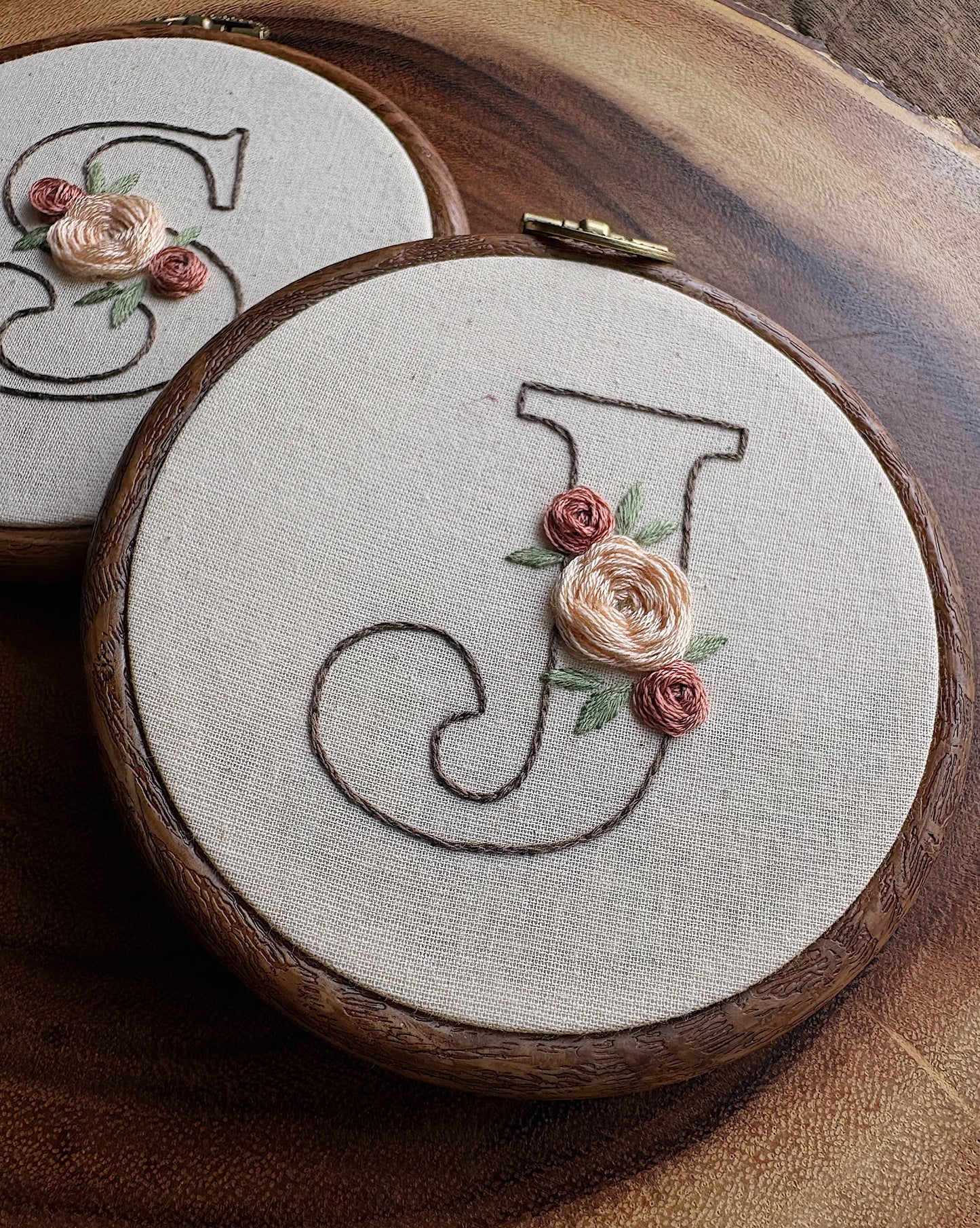 Floral Monogram — Made to Order