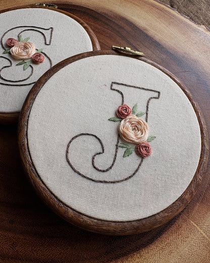 Floral Monogram — Made to Order