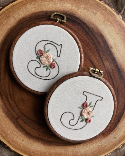 Floral Monogram — Made to Order