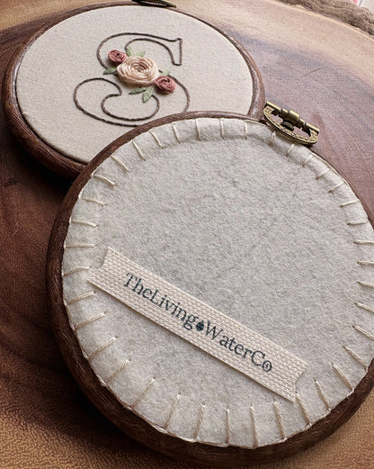 Floral Monogram — Made to Order