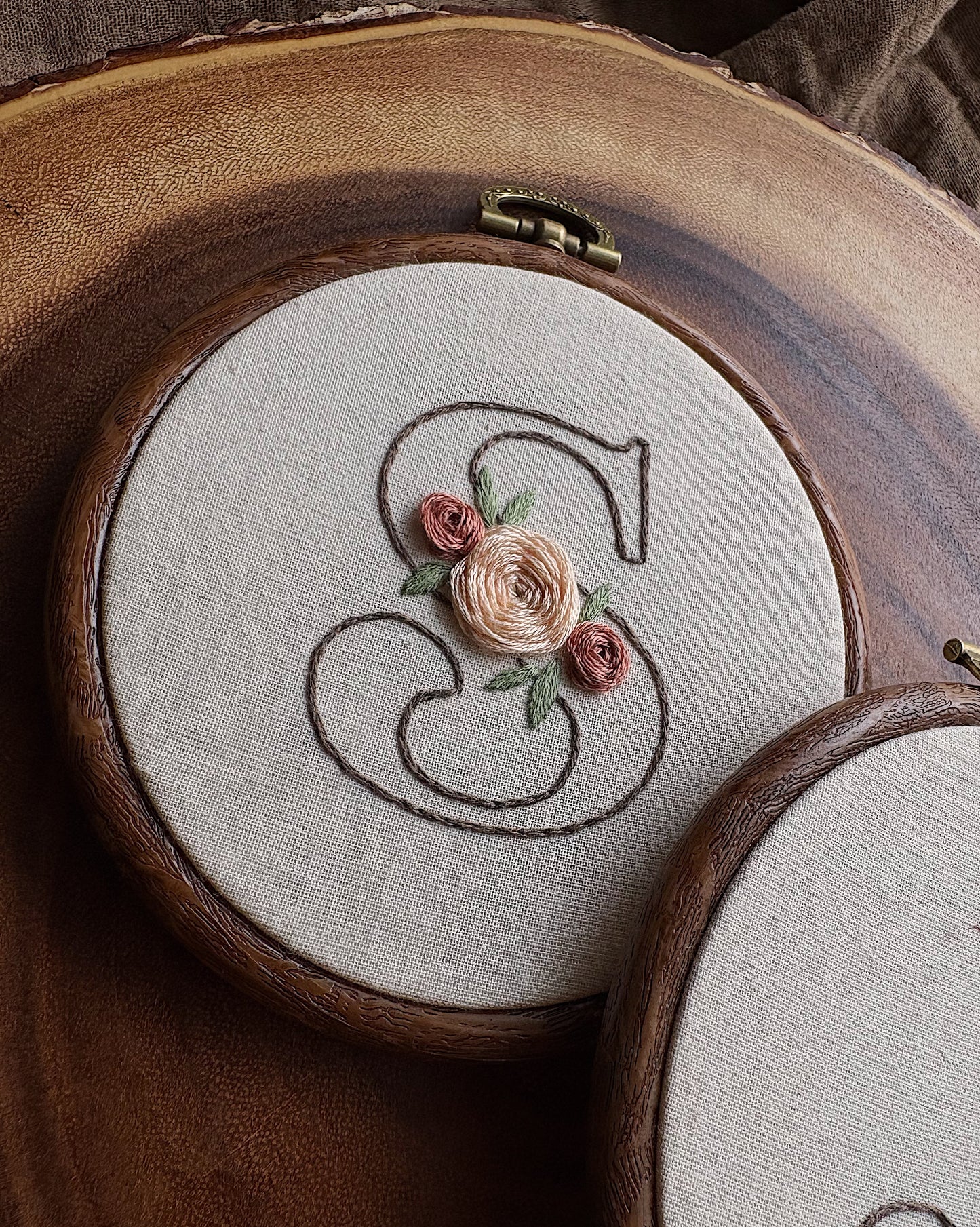 Floral Monogram — Made to Order